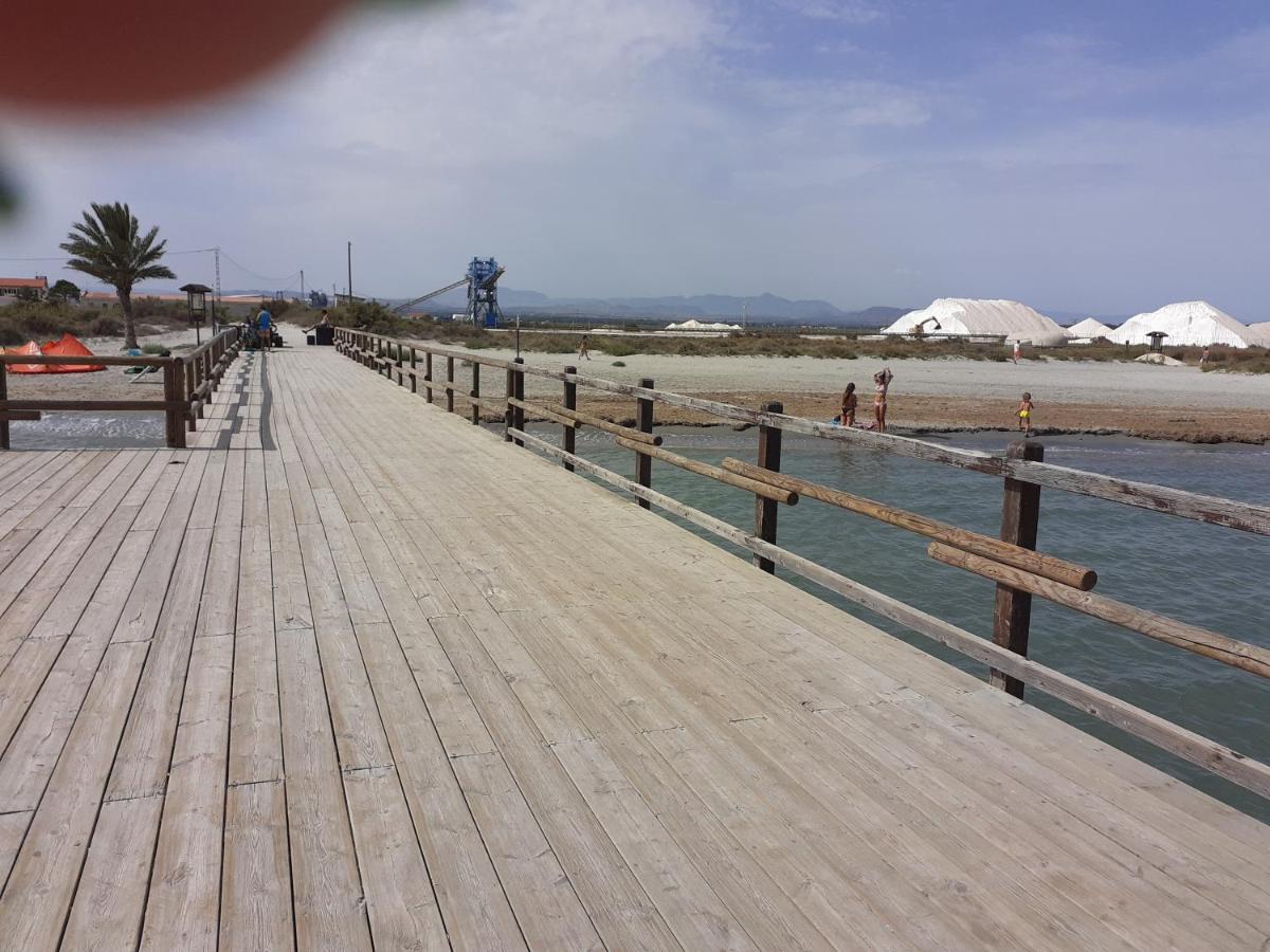 Apartamento Santa Pola, En Playa Del Tamarit Con Piscina. Exterior photo