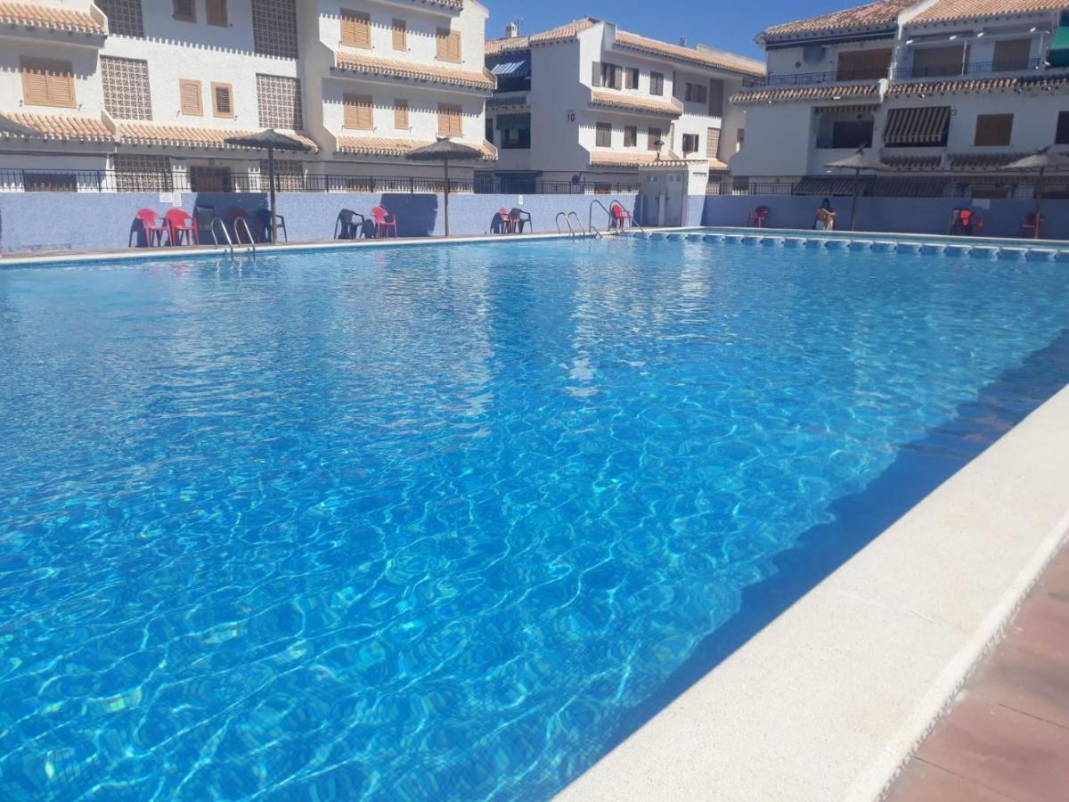 Apartamento Santa Pola, En Playa Del Tamarit Con Piscina. Exterior photo